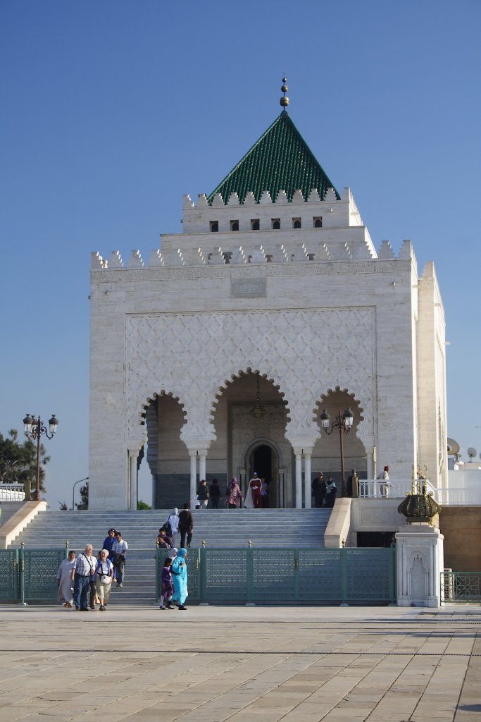 05-The Mausoleum of Mohammed V.jpg - The Mausoleum of Mohammed V